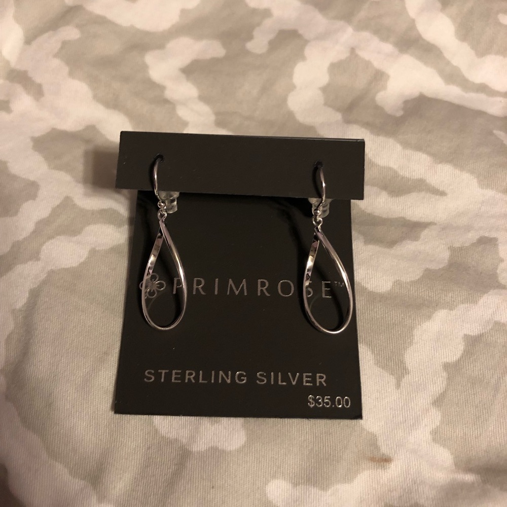 Sterling silver earrings never worn